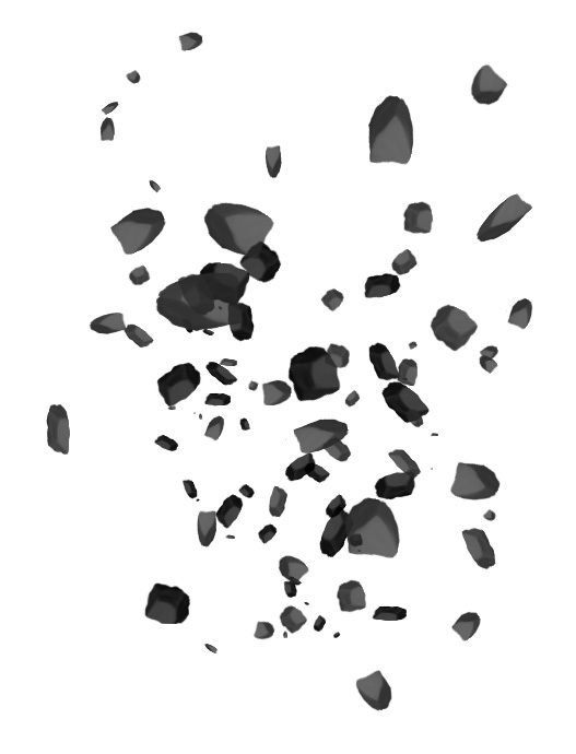 Formes de pinceau débris avec Trouvez le tutoriel